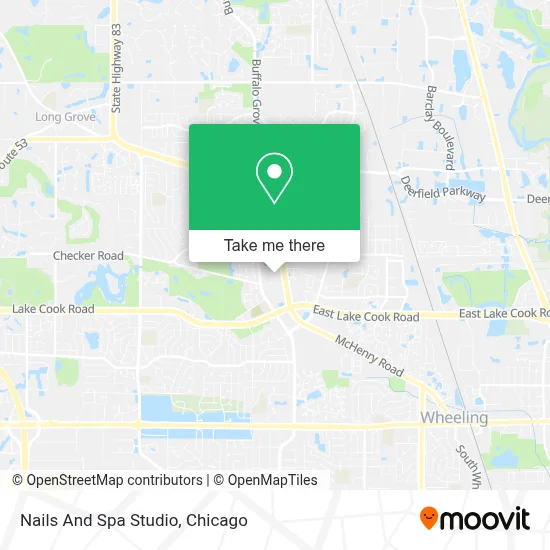 Nails And Spa Studio map