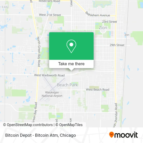 Bitcoin Depot - Bitcoin Atm map