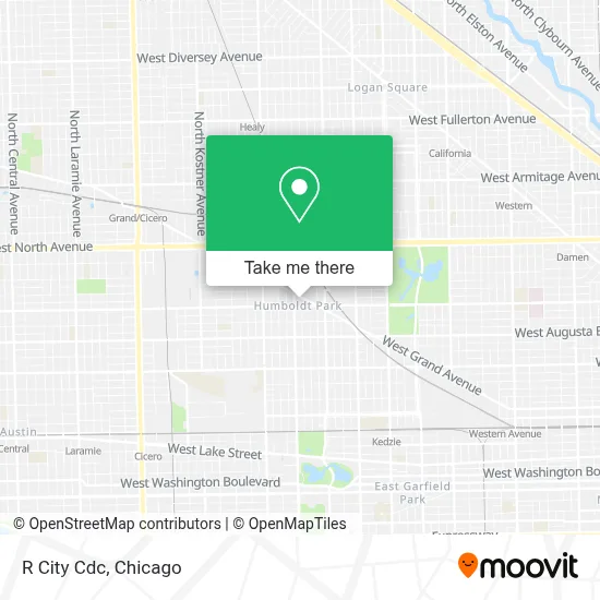R City Cdc map