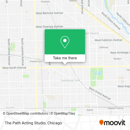 The Path Acting Studio map