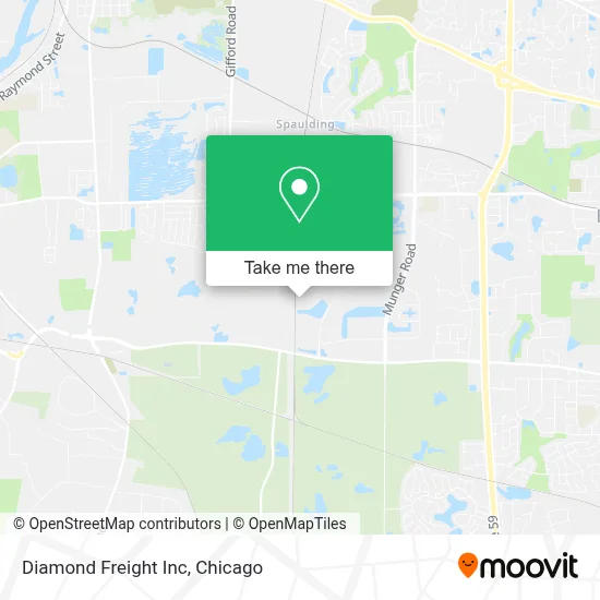 Diamond Freight Inc map