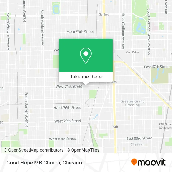 Good Hope MB Church map