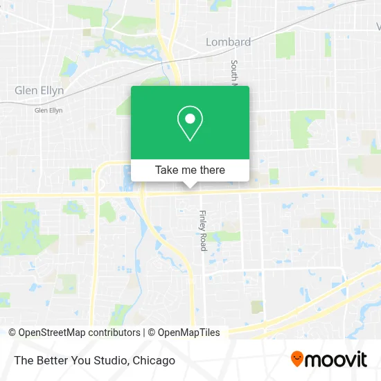 The Better You Studio map