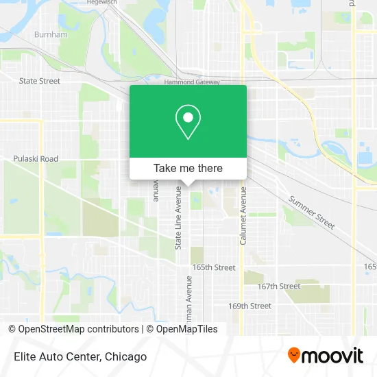 Elite Auto Center map