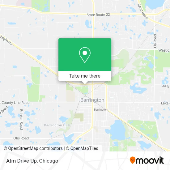 Atm Drive-Up map