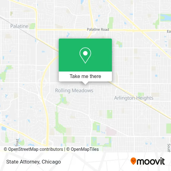 State Attorney map