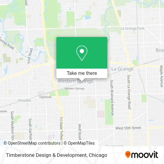 Timberstone Design & Development map