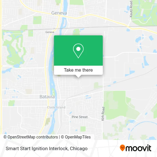 Smart Start Ignition Interlock map