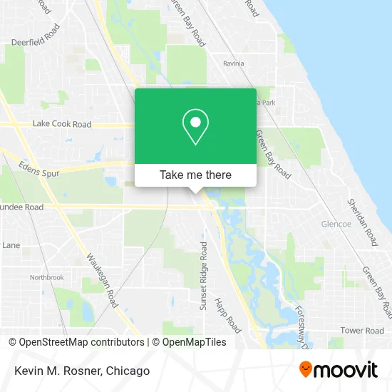 Kevin M. Rosner map