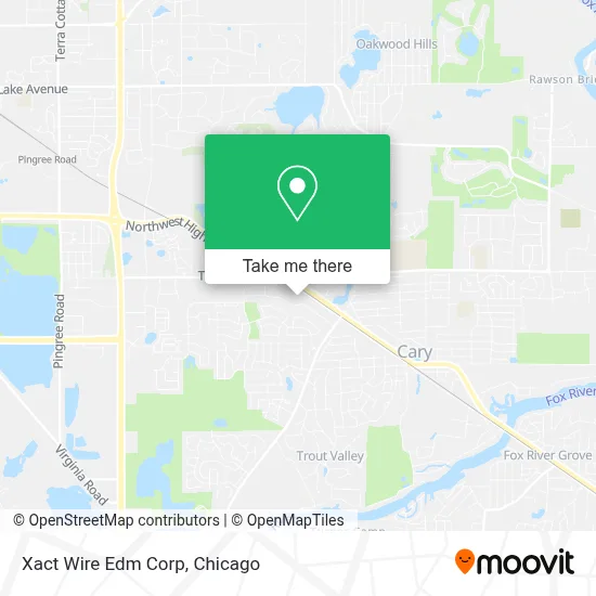 Xact Wire Edm Corp map