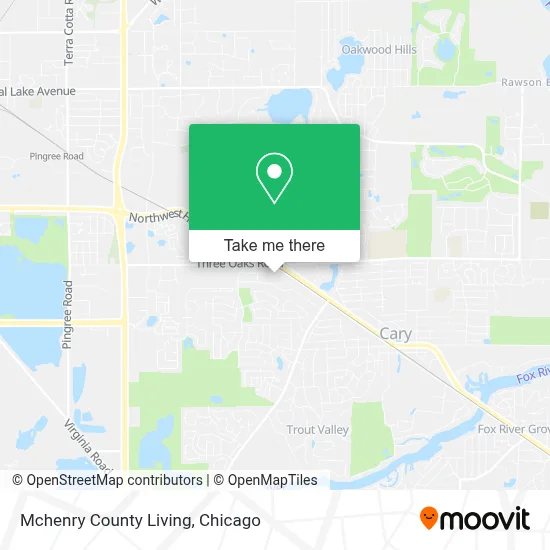 Mchenry County Living map