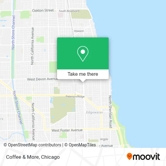 Coffee & More map