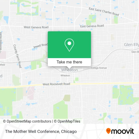 The Mother Well Conference map