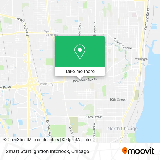 Smart Start Ignition Interlock map