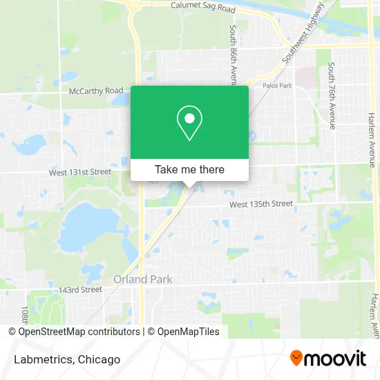 Labmetrics map