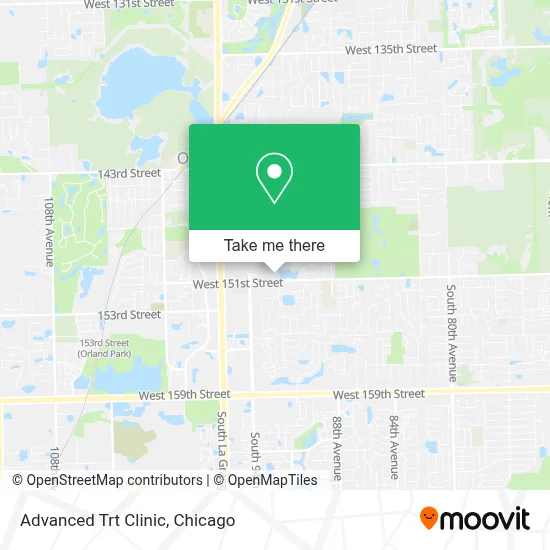 Advanced Trt Clinic map