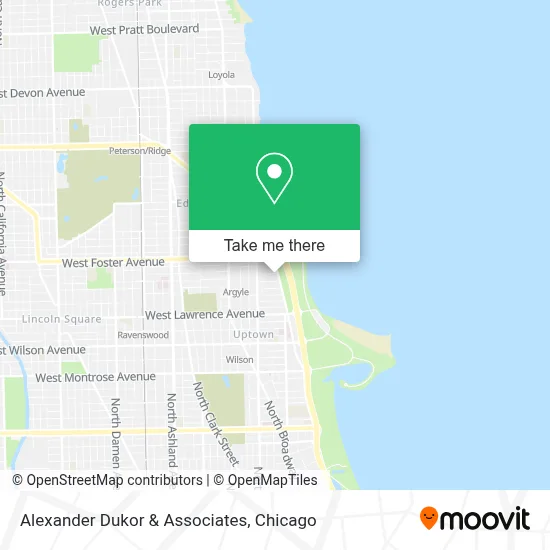 Alexander Dukor & Associates map