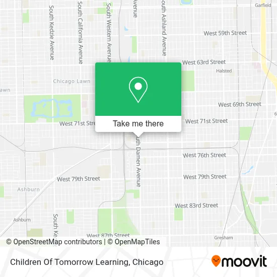 Children Of Tomorrow Learning map