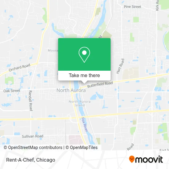 Rent-A-Chef map