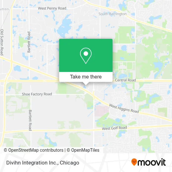 Divihn Integration Inc. map
