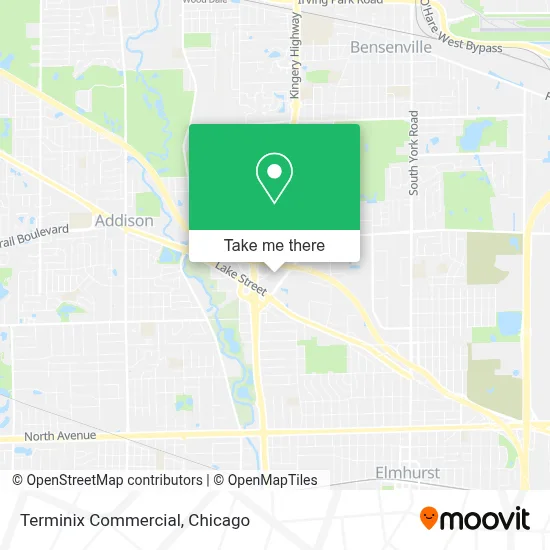 Terminix Commercial map