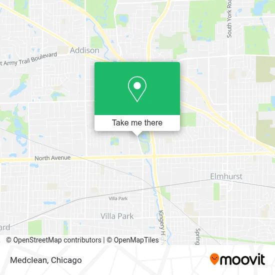 Medclean map