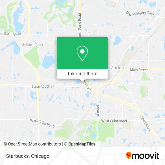 Starbucks map