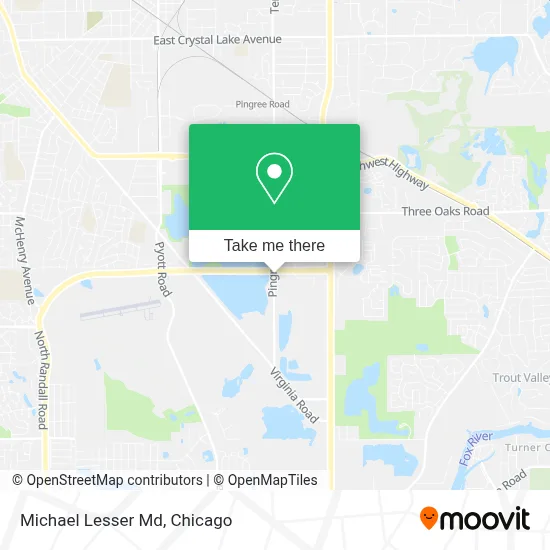 Michael Lesser Md map
