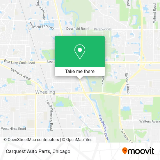 Carquest Auto Parts map
