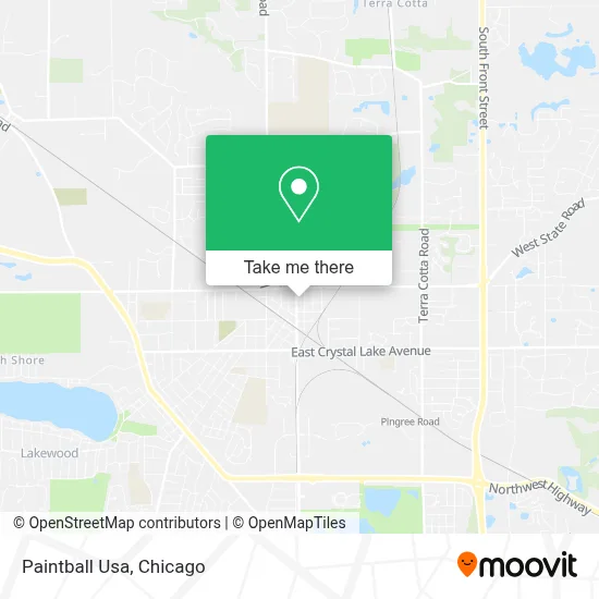 Paintball Usa map
