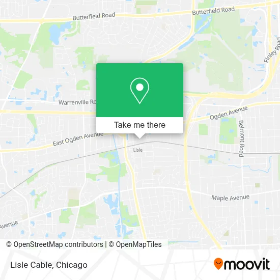 Lisle Cable map