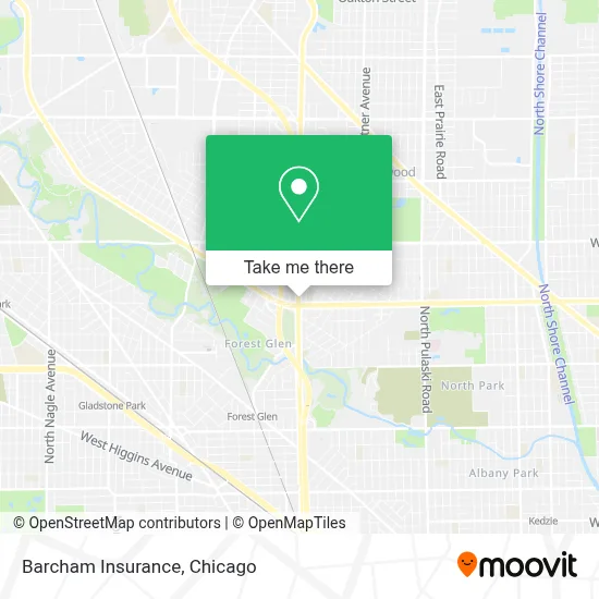 Barcham Insurance map