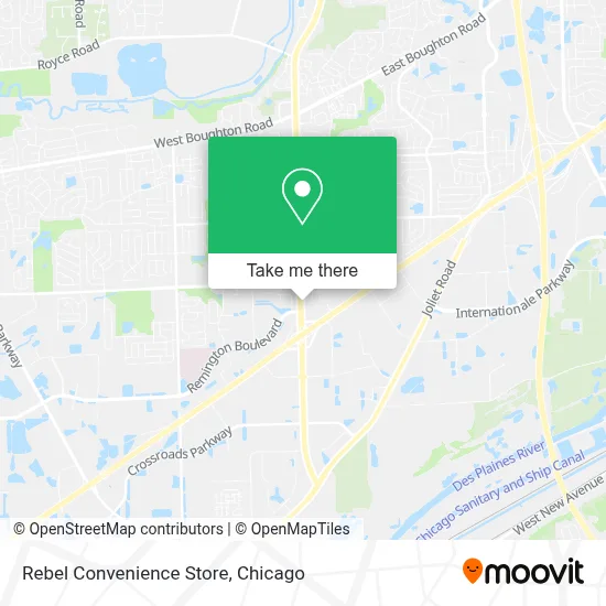 Rebel Convenience Store map