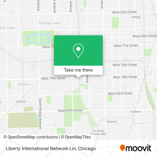 Liberty International Network-Lin map