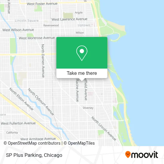 SP Plus Parking map