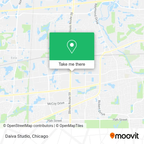 Daiva Studio map