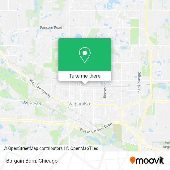 Bargain Barn map