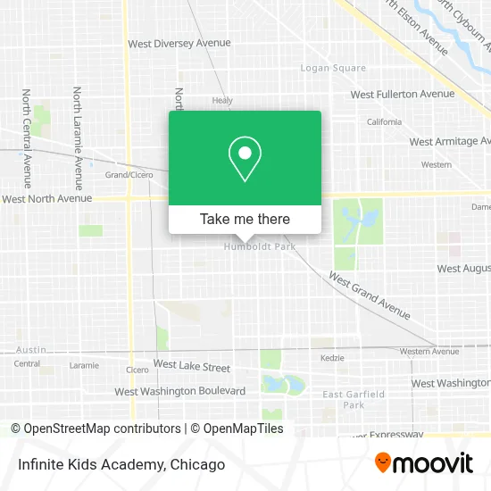 Infinite Kids Academy map