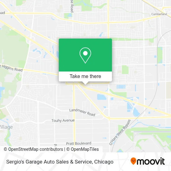 Sergio's Garage Auto Sales & Service map