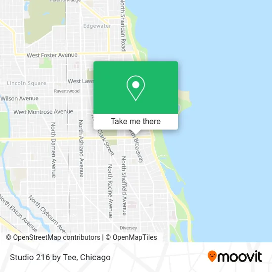 Studio 216 by Tee map
