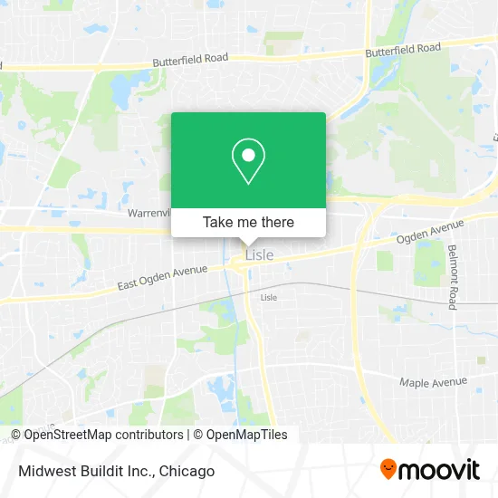 Midwest Buildit Inc. map