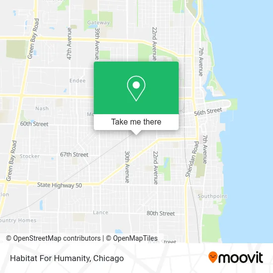 Habitat For Humanity map