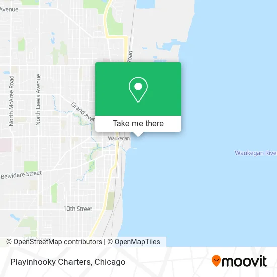 Playinhooky Charters map
