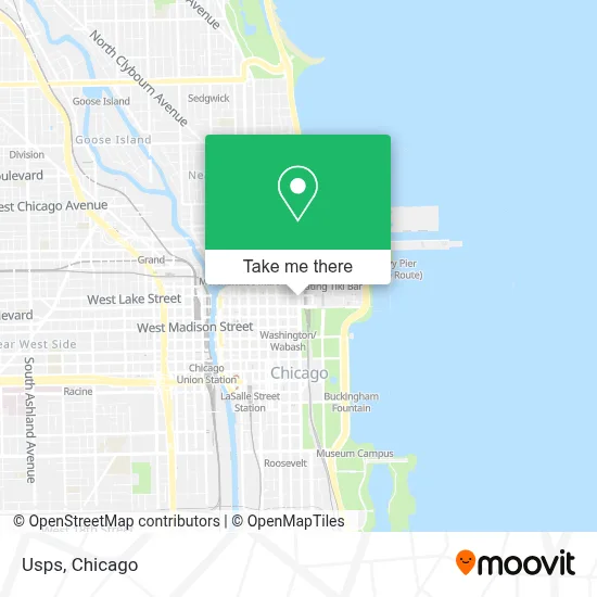 Usps map