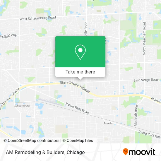 AM Remodeling & Builders map