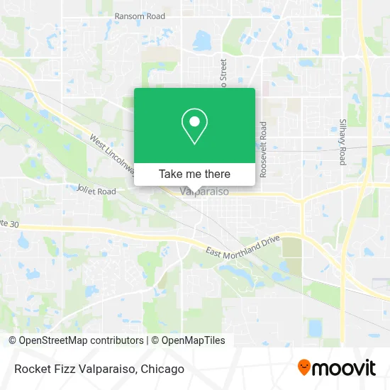 Rocket Fizz Valparaiso map