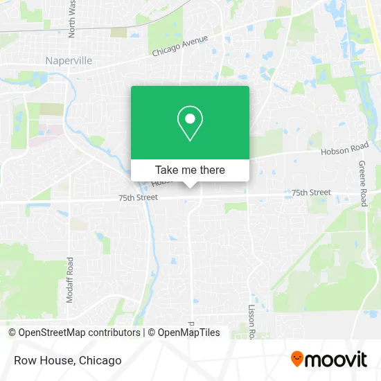 Row House map