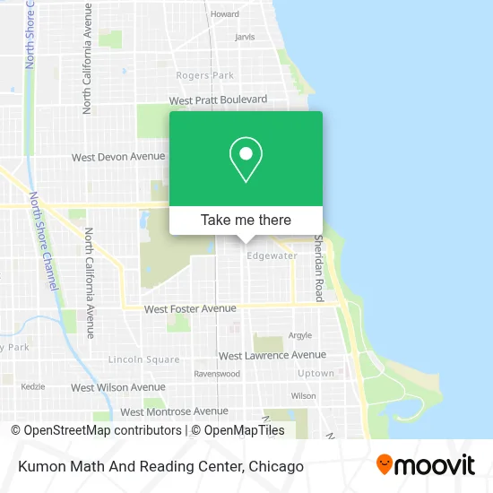 Kumon Math And Reading Center map
