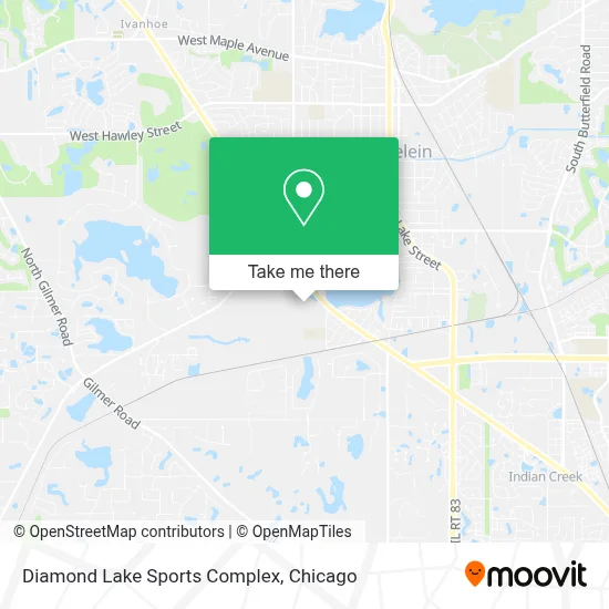 Diamond Lake Sports Complex map