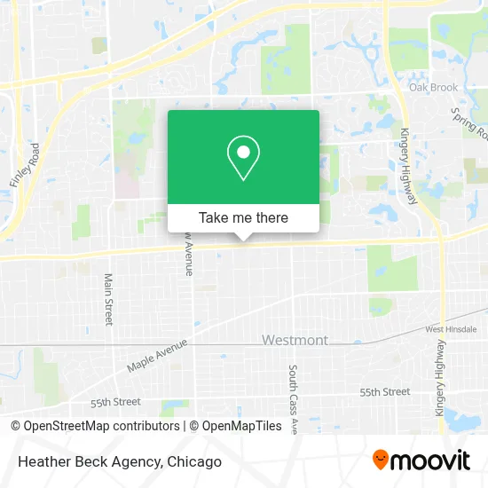 Heather Beck Agency map